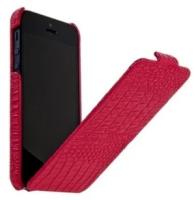 Чехол Borofone Crocodile Leather case Rose red для iPhone 5/5s/SE