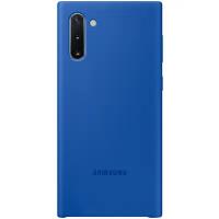 Чехол Samsung Silicone Cover для Note 10, Blue