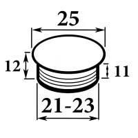 Заглушка декоративная под отверстие ? 22 мм