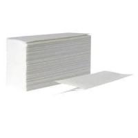 Бумажные полотенца листовые V-сложения для диспенсеров и дозаторов Комфорт 2-сл, Двухслойные