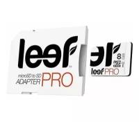 Карта памяти LEEF microSDHC PRO 8GB UHS-I Class 10 U1, с адаптером