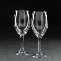 Luminarc Набор стеклянных бокалов для вина Luminarc RAINDROP, 190 мл, 2 шт, цвет прозрачный