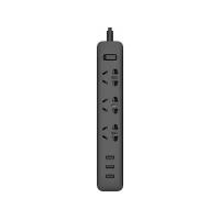 Сетевой фильтр Xiaomi Mi Power Strip, 3 розетки, 1,8 м, Black