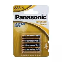 Батарейка Panasonic Alkaline Power, 1.5 В, LR03 BL4