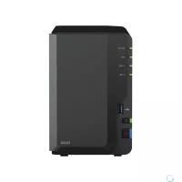 Synology DS223 Сетевое хранилище NAS, слоты 2x2.5"/3.5" SATA3, 1x1 Гбит/с, 3xUSB 3.X, Realtek RTD1619B/4x1.7 ГГц, DDR4 2