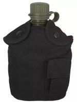 Армейская фляжка Yagnob пластиковая 1 литр, в кам. чехле с ал. котелком
