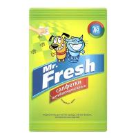 Mr.Fresh Салфетки влажные, антибактериальные, 15шт. (60 г)