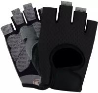 Перчатки спортивные без пальцев GSMIN (L) (Черный)