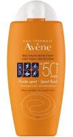 Солнцезащитный флюид спорт spf50+ Avene 100 мл