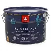 Краска Tikkurila Euro Extra 20 База А влагостойкая, 9 л