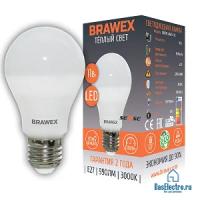 Лампа BRAWEX E27 11Вт 3000K