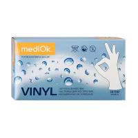Перчатки MEDIOK виниловые неопудренные размер XL