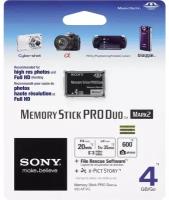 Карта памяти Sony Memory Stick PRO DUO 4GB Mark2