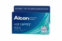 Контактные линзы AIR OPTIX AQUA 3 линзы, Sph -6.25