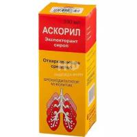 Гленмарк Фармасьютикалз Лтд Аскорил экспекторант сироп 100 мл (фл с мерным колпачком) (инд уп-ка)