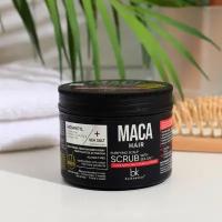 BELKOSMEX Скраб MACA HAIR для кожи головы соляной, 200 г