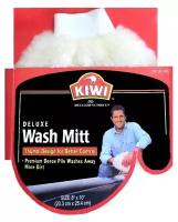 Рукавица KIWI Deluxe Wash Mitt для мойки и полировки авто из овчины