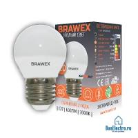 Лампа BRAWEX E27 G45 7Вт 3000K