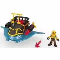 Фигурка Fisher-Price Imaginext Imaginext Капитан Немо и скат Стингрей