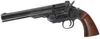 Страйкбольный револьвер Скофилд 6" aging black (Артикул 19303)