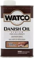 Масла для мебели WATCO Danish Oil Масло Датское тонирующее защитное, натуральный (0,472л)