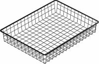 Корзина проволочная Larvij 555x410x85 мм 15 кг черная