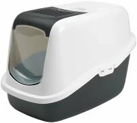 Savic Туалет-домик для кошек NESTOR черный 56х39х38,5 см (S0227)