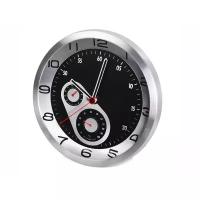 Часы «Скорость» с термометром и гигрометром