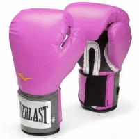 Боксёрские перчатки Everlast Pro Style Anti-MB розовые