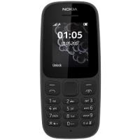 Мобильный телефон Nokia 105 Dual Sim (2019) Black, черный