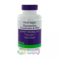 Natrol Хондроитин глюкозамин МСМ, Glucosamine Chondroitin & MSM (Количество таблеток: 150)