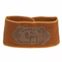 Пояс из верблюжьей шерсти "Монголия" (Mongolia Camel wool)