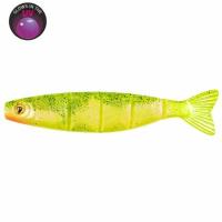 Силиконовая приманка Fox Rage Pro Shad Jointed 5.5"/14cm - UV Lemon Tiger NPS035 (2шт. в уп.)