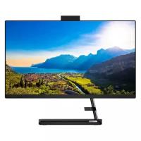 Моноблок Lenovo IdeaCentre 3 24ALC6, 23.8", AMD Ryzen 3 5300U, 4ГБ, 256ГБ SSD, AMD Radeon Graphics, DVD-RW, noOS, черный [f0g1000hrk]