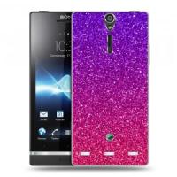 Дизайнерский пластиковый чехол для Sony Xperia S Тренд Микс