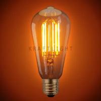 Лампа ретро Эдисона светодиодная Vintage Lumio LED FILAMENT ST64 LONG