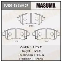 Колодки дисковые Masuma AN-754WK (1/12) MASUMA MS5562