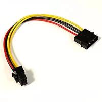 Переходник питания для видеокарт molex-6pin