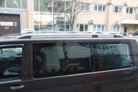 Рейлинги Can Otomotiv VWT5.73.3816 продольные VW T5/Т6 серия CROWN ROOF RACK SWB SILVER короткая база установка в штатные места