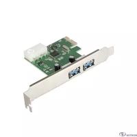 Exegate EX283718RUS Контроллер EXE-319 PCI-E 2.0, 2*USB3.0 ext, разъем доп.питания (OEM)