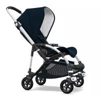 Bugaboo bee5 classic коляска прогулочная alu/dark navy