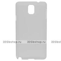 Пластиковый чехол накладка для Samsung Galaxy Note 3 N9000 белый