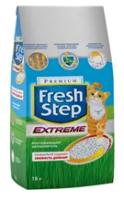 Наполнители Fresh Step Extreme / Наполнитель для кошачьего туалета Фреш Степ Впитывающий тройной контроль запаха