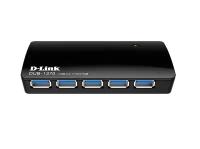 USB-хаб D-Link USB 3.0 DUB-1370, black