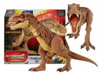 Фигурка динозавра Тираннозавр Рекс со шрамами на боках Jurassic World Extreme Damage T-REX Mattel GWN26