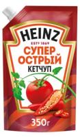 Кетчуп HEINZ Cупер острый, 350г