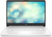 Ноутбук HP 14s PQC N5030 4Gb SSD 256Gb Intel UHD Graphics 605 14 FHD IPS Cam 41Вт*ч Free DOS Белый 14s-dq0046ur 3B3L7EA