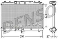 DENSO Радиатор двигателя SUZUKI SX4 06-