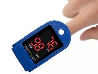 Пульсоксиметр на палец для измерений пульса и кислорода в крови Fingertip Pulse Oximeter