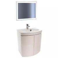 Мебель для ванной De Aqua Токката 60 (тумба, раковина, зеркало)